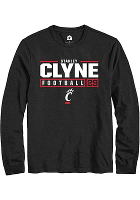 Stanley Clyne Cincinnati Bearcats Rally NIL Stacked Box Long Sleeve T Shirt