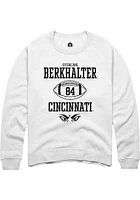 Sterling Berkhalter Rally Cincinnati Bearcats Mens NIL Sport Icon Long Sleeve Crew Sweatshi