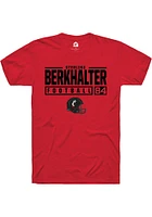 Sterling Berkhalter Cincinnati Bearcats Rally NIL Stacked Box Short Sleeve T Shirt