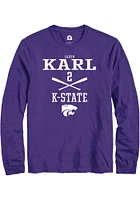 Cadyn Karl K-State Wildcats Rally NIL Sport Icon Long Sleeve T Shirt