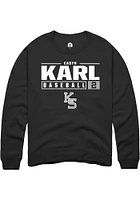 Cadyn Karl Rally K-State Wildcats Mens NIL Stacked Box Long Sleeve Crew Sweatshirt
