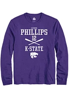 Cayden Phillips K-State Wildcats Rally NIL Sport Icon Long Sleeve T Shirt