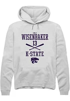 Cole Wisenbaker Rally K-State Wildcats Mens NIL Sport Icon Long Sleeve Hoodie