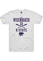 Cole Wisenbaker K-State Wildcats Rally NIL Sport Icon Short Sleeve T Shirt