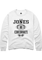 Elijah Jones Rally Cincinnati Bearcats Mens NIL Sport Icon Long Sleeve Crew Sweatshirt