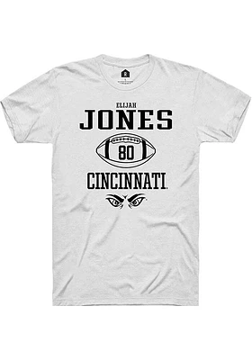 Elijah Jones Cincinnati Bearcats Rally NIL Sport Icon Short Sleeve T Shirt