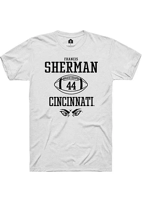 Francis Sherman Cincinnati Bearcats Rally NIL Sport Icon Short Sleeve T Shirt