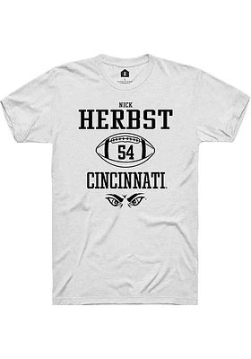 Nick Herbst Cincinnati Bearcats Rally NIL Sport Icon Short Sleeve T Shirt