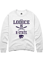 Kyan Lodice Rally K-State Wildcats Mens NIL Sport Icon Long Sleeve Crew Sweatshirt