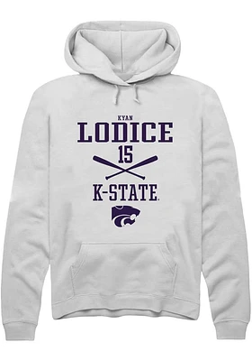 Kyan Lodice Rally K-State Wildcats Mens NIL Sport Icon Long Sleeve Hoodie