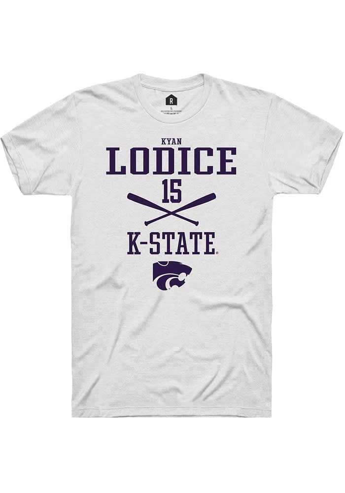 Kyan Lodice K-State Wildcats Rally NIL Sport Icon Short Sleeve T Shirt