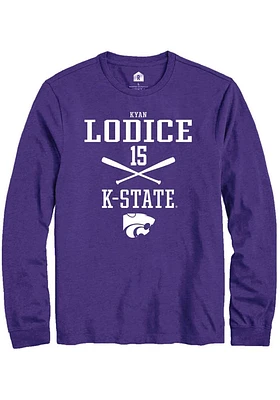 Kyan Lodice K-State Wildcats Rally NIL Sport Icon Long Sleeve T Shirt