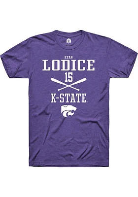 Kyan Lodice K-State Wildcats Rally NIL Sport Icon Short Sleeve T Shirt