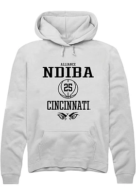 Alliance Ndiba Rally Cincinnati Bearcats Mens NIL Sport Icon Long Sleeve Hoodie