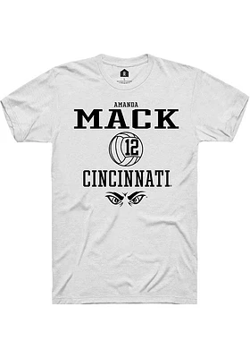 Amanda Mack Cincinnati Bearcats Rally NIL Sport Icon Short Sleeve T Shirt