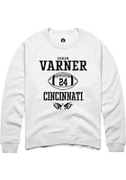 Darian Varner Rally Cincinnati Bearcats Mens NIL Sport Icon Long Sleeve Crew Sweatshirt