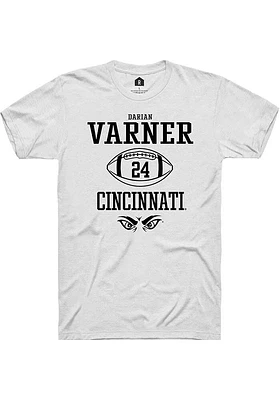 Darian Varner Cincinnati Bearcats Rally NIL Sport Icon Short Sleeve T Shirt