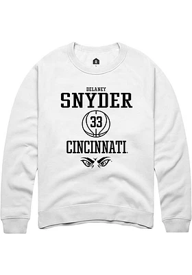 Delaney Snyder Rally Cincinnati Bearcats Mens NIL Sport Icon Long Sleeve Crew Sweatshirt