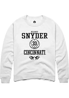 Delaney Snyder Rally Cincinnati Bearcats Mens NIL Sport Icon Long Sleeve Crew Sweatshirt