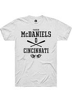 Parker McDaniels Cincinnati Bearcats Rally NIL Sport Icon Short Sleeve T Shirt