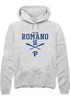 Adriana Romano Rally Pitt Panthers Mens NIL Sport Icon Long Sleeve Hoodie