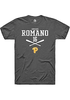 Adriana Romano  Pitt Panthers Dark Grey Rally NIL Sport Icon Short Sleeve T Shirt