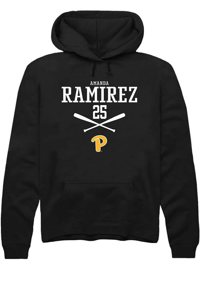 Amanda Ramirez Rally Pitt Panthers Mens NIL Sport Icon Long Sleeve Hoodie