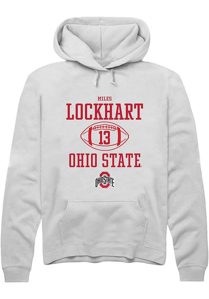 Miles Lockhart Rally Ohio State Buckeyes Mens NIL Sport Icon Long Sleeve Hoodie