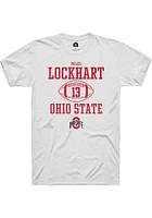 Miles Lockhart Ohio State Buckeyes Rally NIL Sport Icon Short Sleeve T Shirt