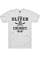 Brendin Oliver Cincinnati Bearcats Rally NIL Sport Icon Short Sleeve T Shirt