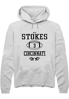 Kye Stokes Rally Cincinnati Bearcats Mens NIL Sport Icon Long Sleeve Hoodie