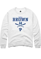Kendall Brown Rally Pitt Panthers Mens NIL Sport Icon Long Sleeve Crew Sweatshirt