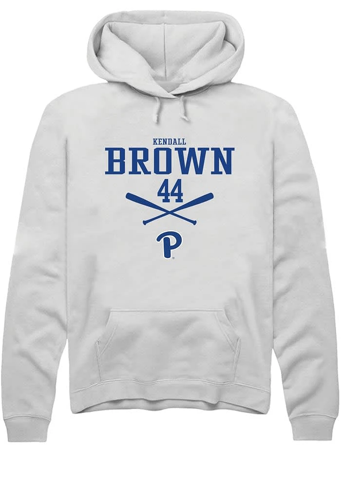 Kendall Brown Rally Pitt Panthers Mens NIL Sport Icon Long Sleeve Hoodie