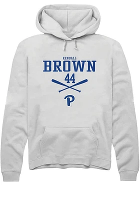 Kendall Brown Rally Pitt Panthers Mens NIL Sport Icon Long Sleeve Hoodie