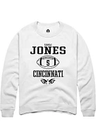 Samaj Jones Rally Cincinnati Bearcats Mens NIL Sport Icon Long Sleeve Crew Sweatshirt