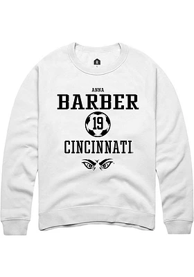 Anna Barber Rally Cincinnati Bearcats Mens NIL Sport Icon Long Sleeve Crew Sweatshirt