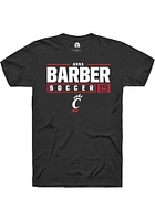 Anna Barber Cincinnati Bearcats Rally NIL Stacked Box Short Sleeve T Shirt