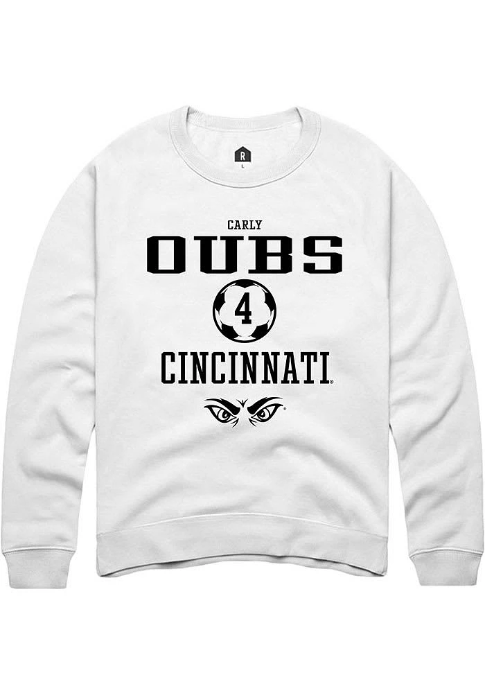 Carly Oubs Rally Cincinnati Bearcats Mens NIL Sport Icon Long Sleeve Crew Sweatshirt