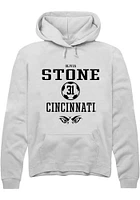 Olivia Stone Rally Cincinnati Bearcats Mens NIL Sport Icon Long Sleeve Hoodie