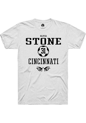 Olivia Stone Cincinnati Bearcats Rally NIL Sport Icon Short Sleeve T Shirt