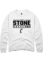 Olivia Stone Rally Cincinnati Bearcats Mens NIL Stacked Box Long Sleeve Crew Sweatshirt