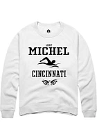 Libby Michel Rally Cincinnati Bearcats Mens NIL Sport Icon Long Sleeve Crew Sweatshirt