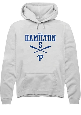 Macy Hamilton Rally Pitt Panthers Mens NIL Sport Icon Long Sleeve Hoodie