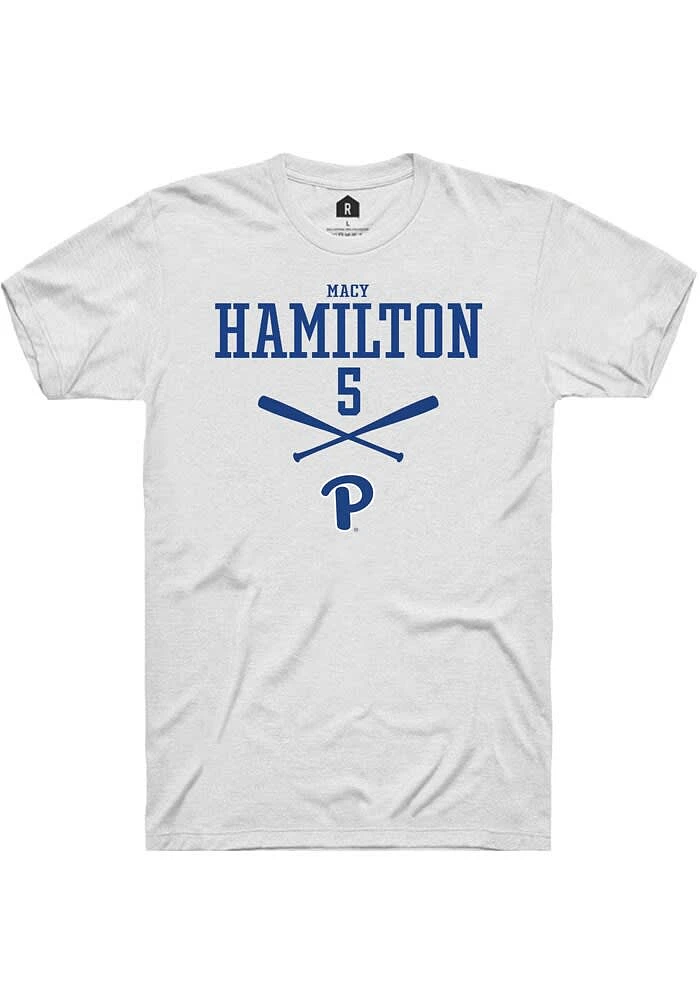 Macy Hamilton Pitt Panthers Rally NIL Sport Icon Short Sleeve T Shirt