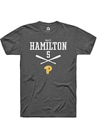 Macy Hamilton  Pitt Panthers Dark Grey Rally NIL Sport Icon Short Sleeve T Shirt