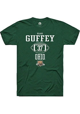 Blake Guffey Ohio Bobcats Rally NIL Sport Icon Short Sleeve T Shirt