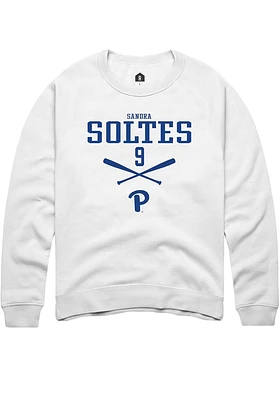 Sandra Soltes Rally Pitt Panthers Mens NIL Sport Icon Long Sleeve Crew Sweatshirt
