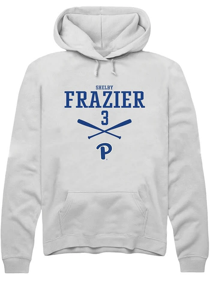 Shelby Frazier Rally Pitt Panthers Mens NIL Sport Icon Long Sleeve Hoodie
