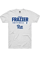 Shelby Frazier Pitt Panthers Rally NIL Stacked Box Short Sleeve T Shirt