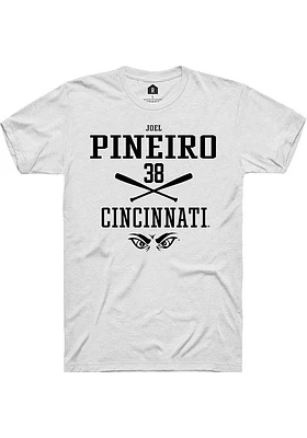 Joel Pineiro Cincinnati Bearcats Rally NIL Sport Icon Short Sleeve T Shirt